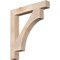 Ekena Millwork Westlake Block Smooth Bracket, Douglas Fir, 5 1/2"W x 40"D x 44"H BKT06X40X44WTL05SDF - alternate 1